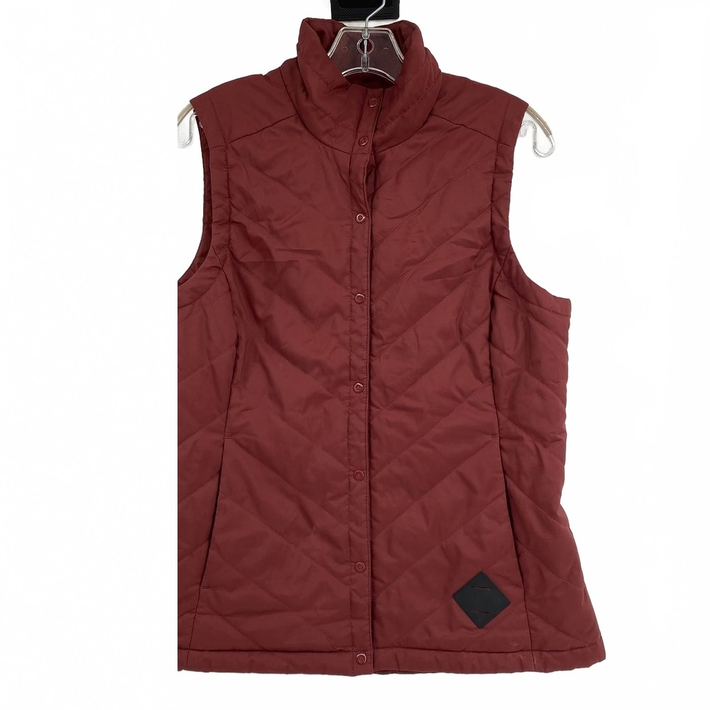 The North Face Red Puffer Vest | Women’s Medium Regular Polyester Vest